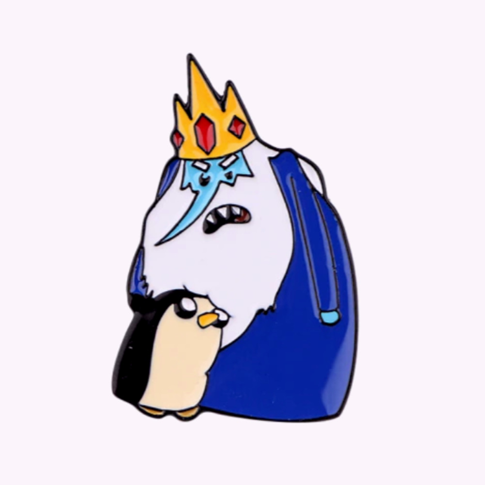 Adventure Time Ice King Enamel Pins 287